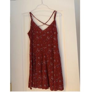 Floral Skater American Eagle Dress